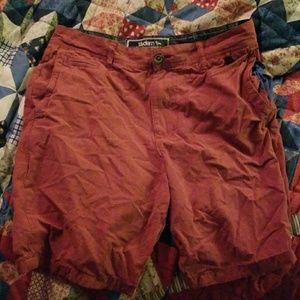 Red shorts